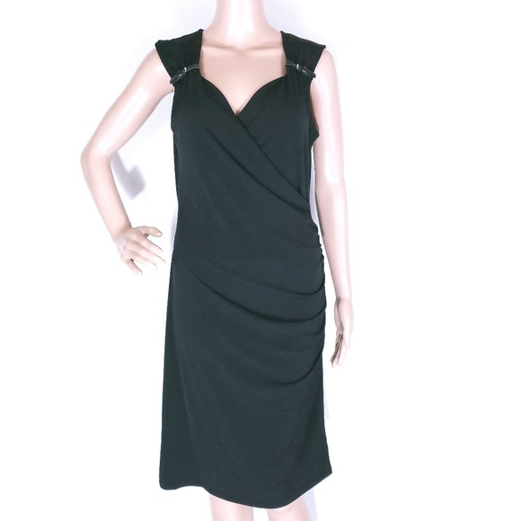 MICHAEL Michael Kors Women Dress Wrap V-neck Size M - Picture 1 of 7